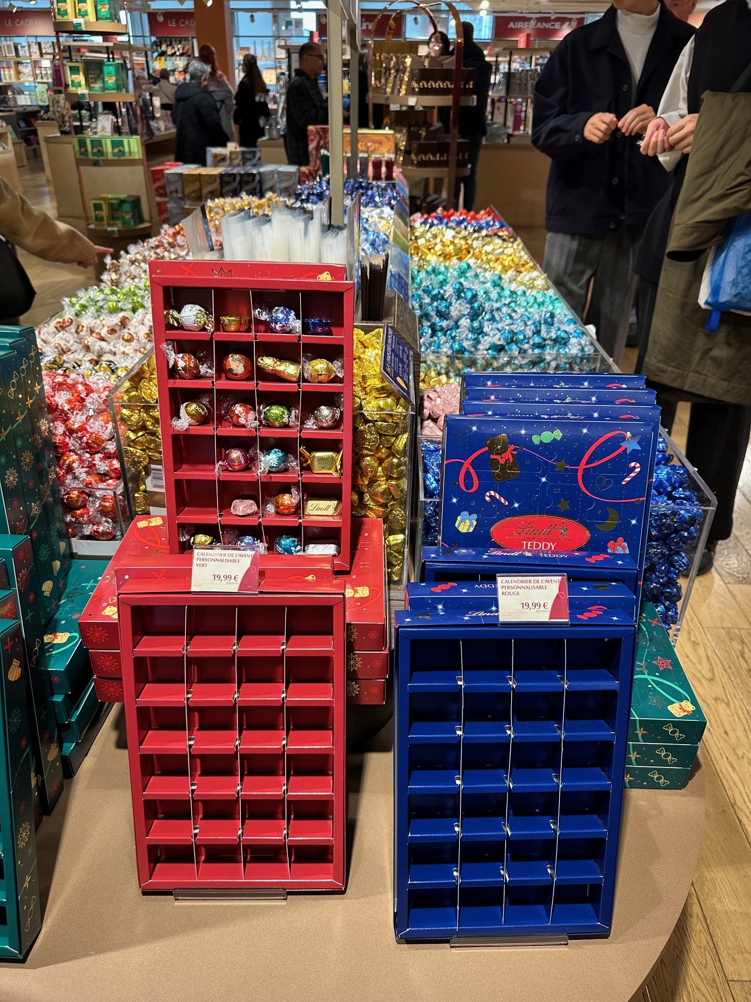 hochwertige verpackung als adventskalender gestalten