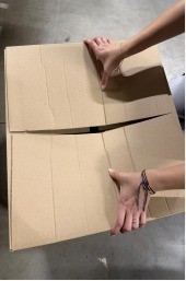 zu niedrige Papierqualität im Wellpappenfaltkarton
